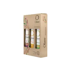 OLAVE - MIX Tri-pack 3 x 250 ml (Ajo, Curry, Albahaca)