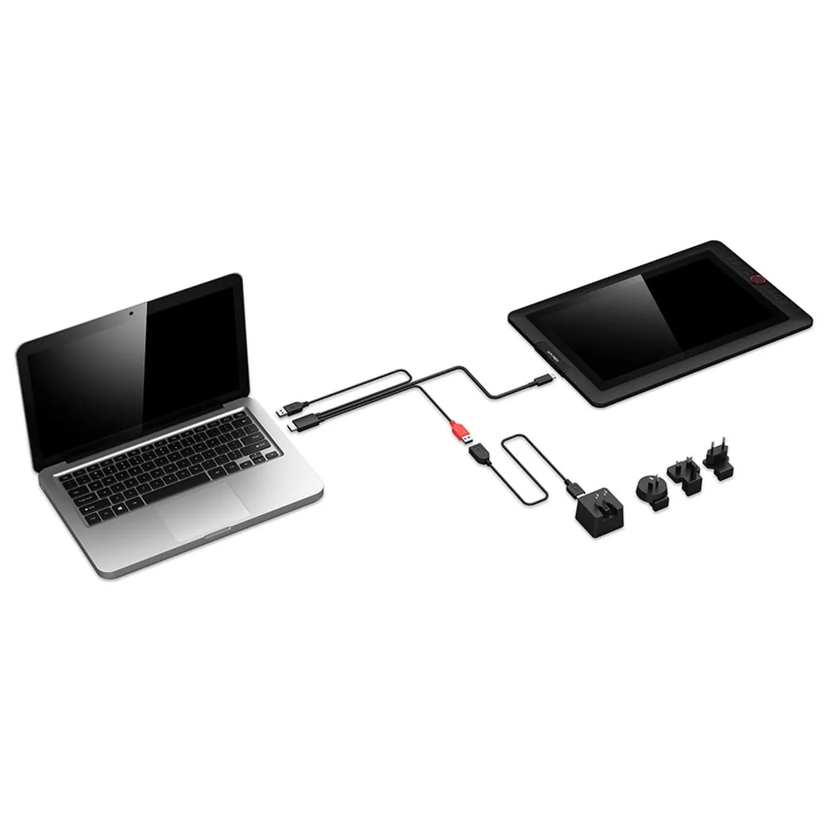 XP-PEN - Cable 3 en 1 para Artist12 Pro