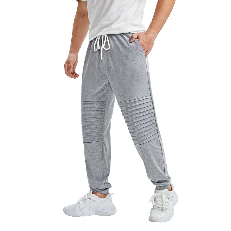 EDWINAYY - Pantalón Buzo Joggers Casuales Rayas Cargo De Homber