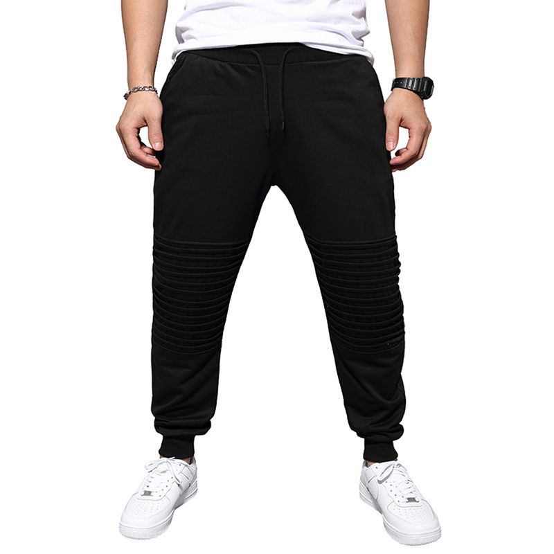EDWINAYY - Pantalón Buzo Joggers Casuales Rayas Cargo De Homber