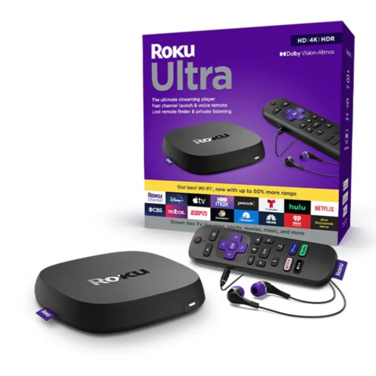 ROKU - Roku Ultra LT Streaming  4K/HDR/Dolby