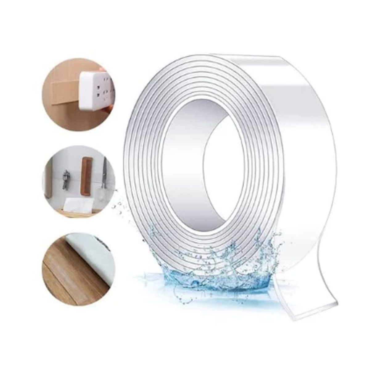 BRO TOUMI - Nanocinta Cinta adhesiva multifuncional impermeable y potente 3M y 3CM