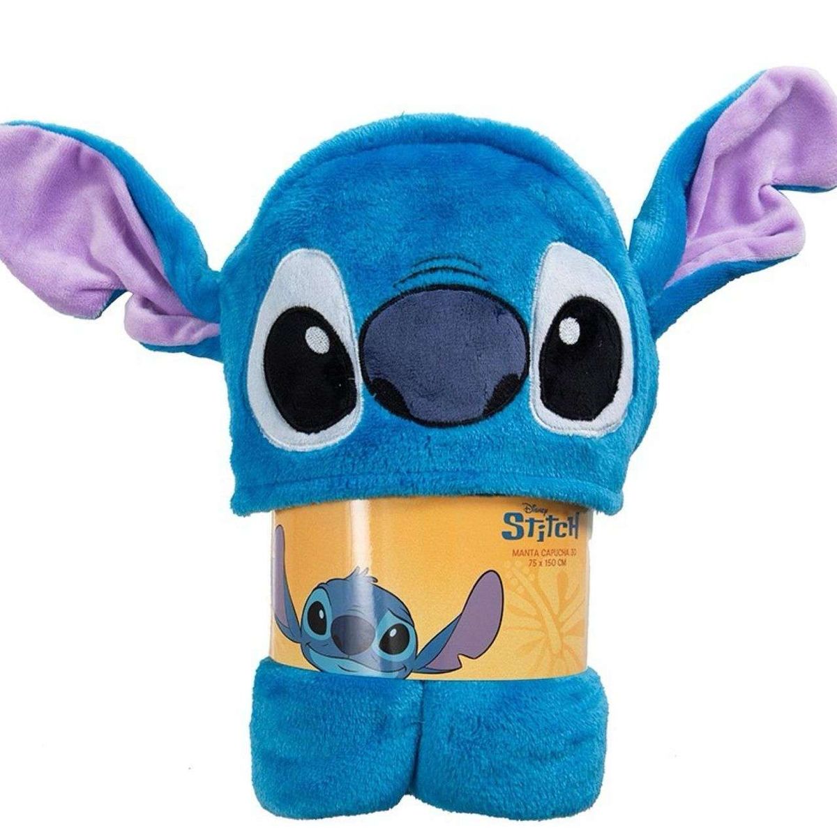 GENERICO - Manta Frazada infantil Capucha 3D