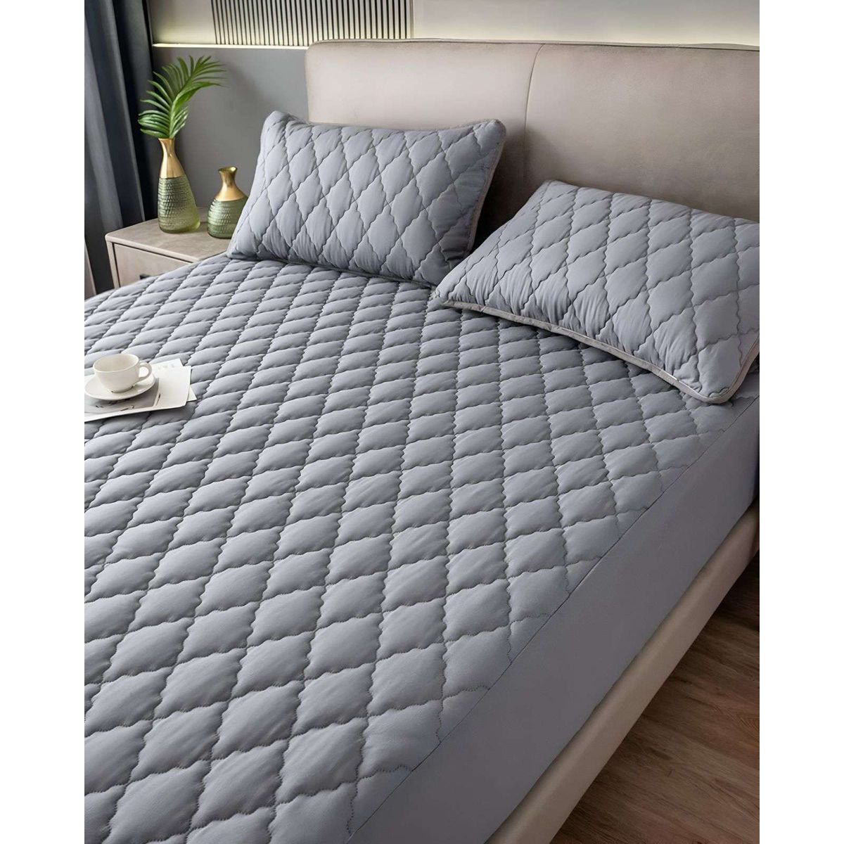 GENERICO - Protector Cubre colchón impermeable 2 plazas