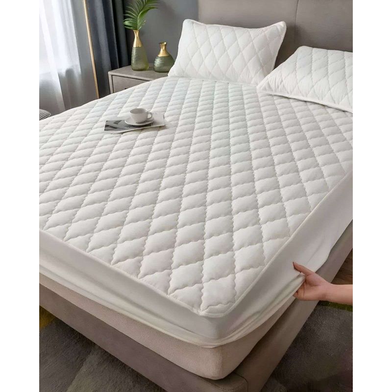 GENERICO - Protector Cubre colchón impermeable 2 plazas