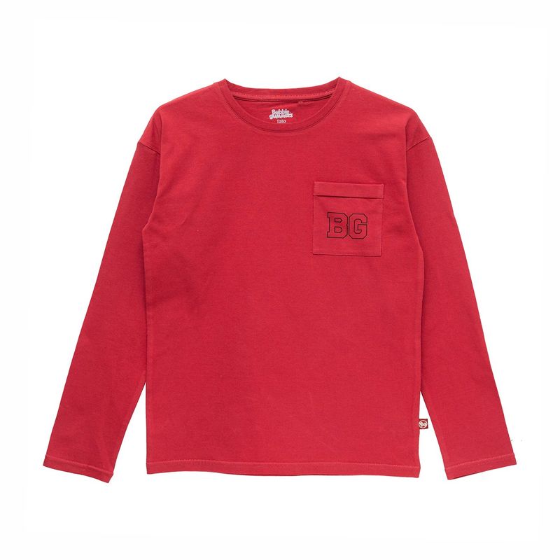 BUBBLE GUMMERS - Poleras Manga Larga Niño Bubblegummers Igor 2 Rojo