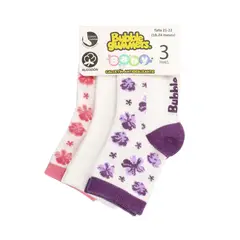 BUBBLE GUMMERS - Calcetín Niña Bubblegummers Aquarela Lila