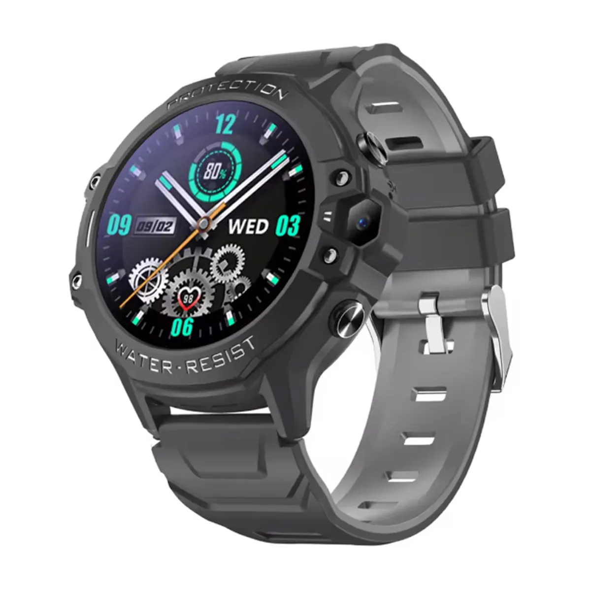 BRO TOUMI - Toumi K5 Niños 4G Video llamada Chat GPS relojes inteligentes -Negro