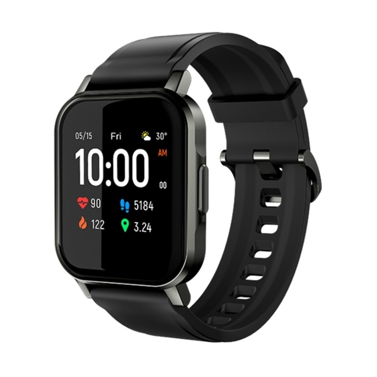 HAYLOU - Smartwatch Haylou LS02 Reloj Bluetooth inteligente Negro