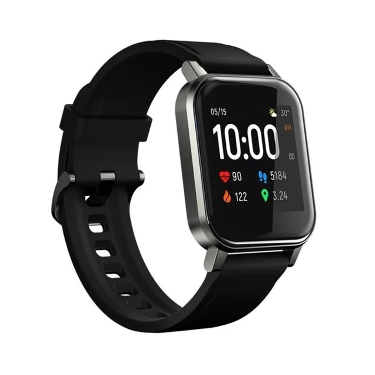 HAYLOU - Smartwatch Haylou LS02 Reloj Bluetooth inteligente Negro