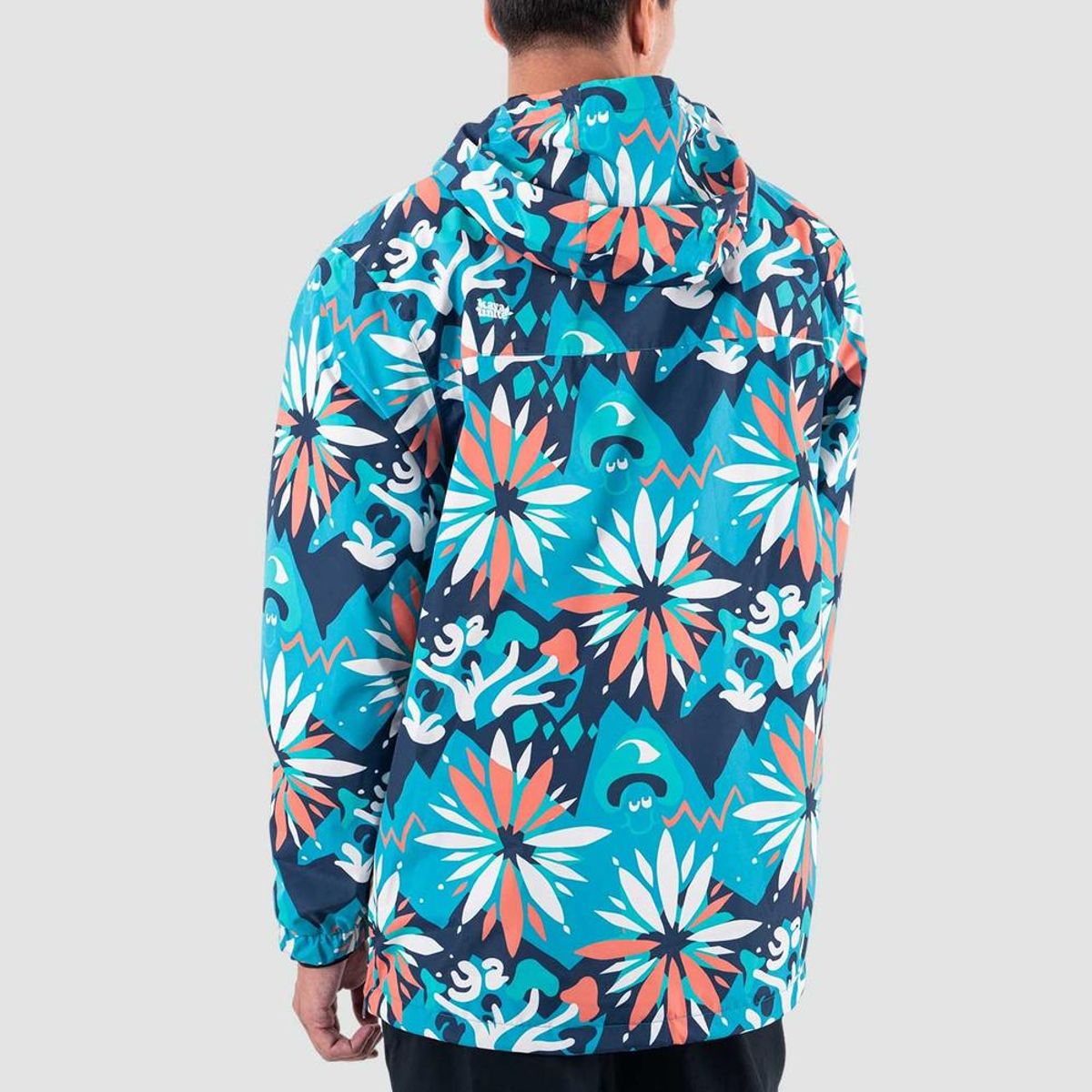 KAYA UNITE - Chaqueta Cortaviento Hombre Anorak 5000 5000 Cosmo Teal