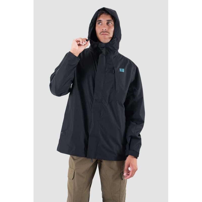 KAYA UNITE - Impermeable Hombre Nortazo 10000 10000 Negro