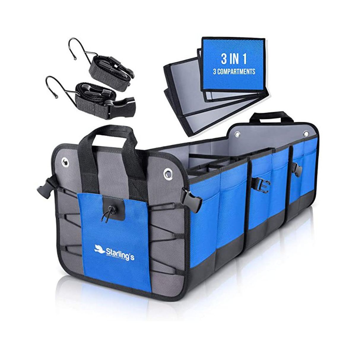 PUREPOWER - Organizador de maletero para auto