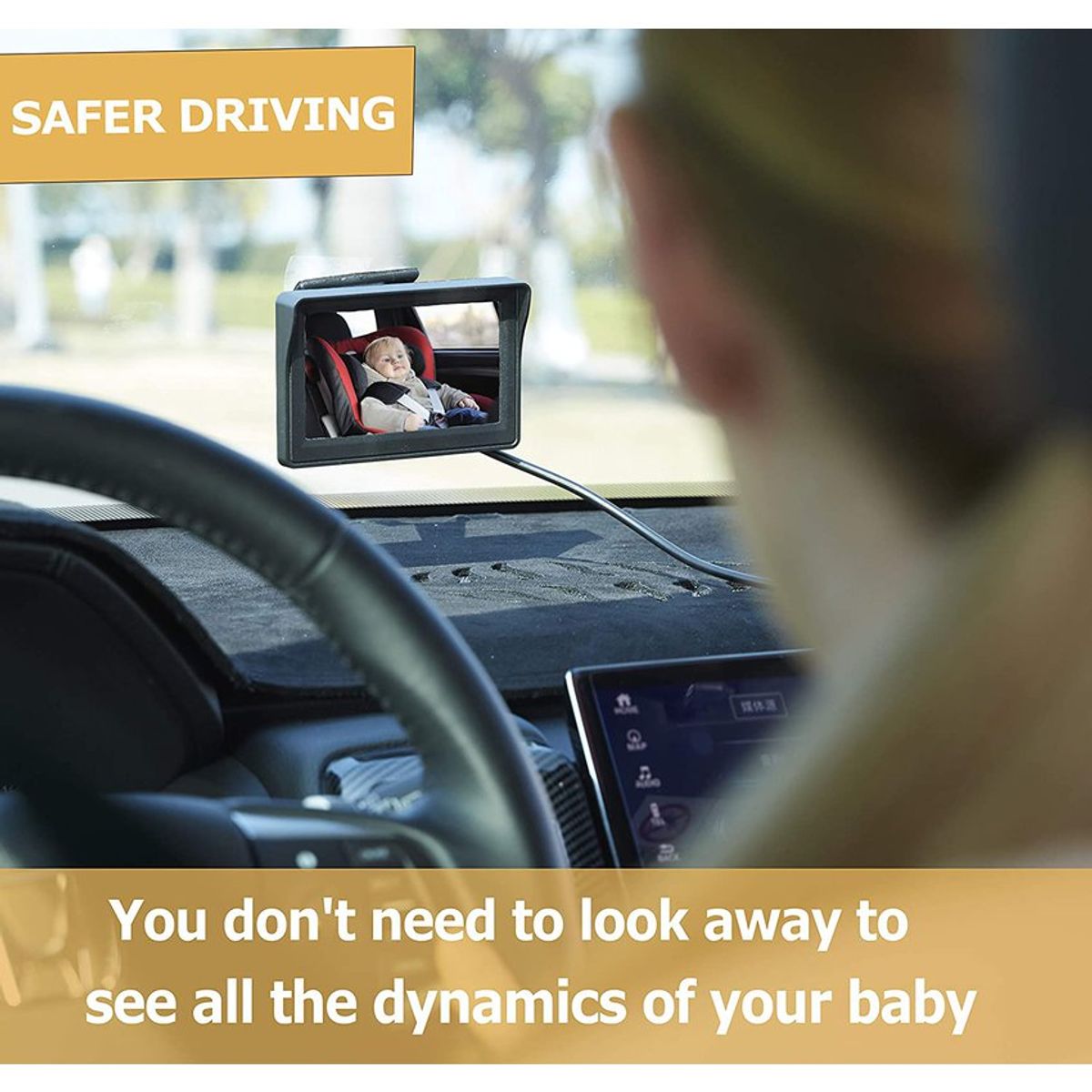 PUREPOWER - Monitor de bebés para vehículos