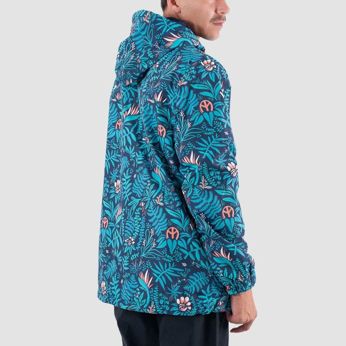 KAYA UNITE - Chaqueta Cortaviento Hombre Anorak 5000 5000 Yedra Teal