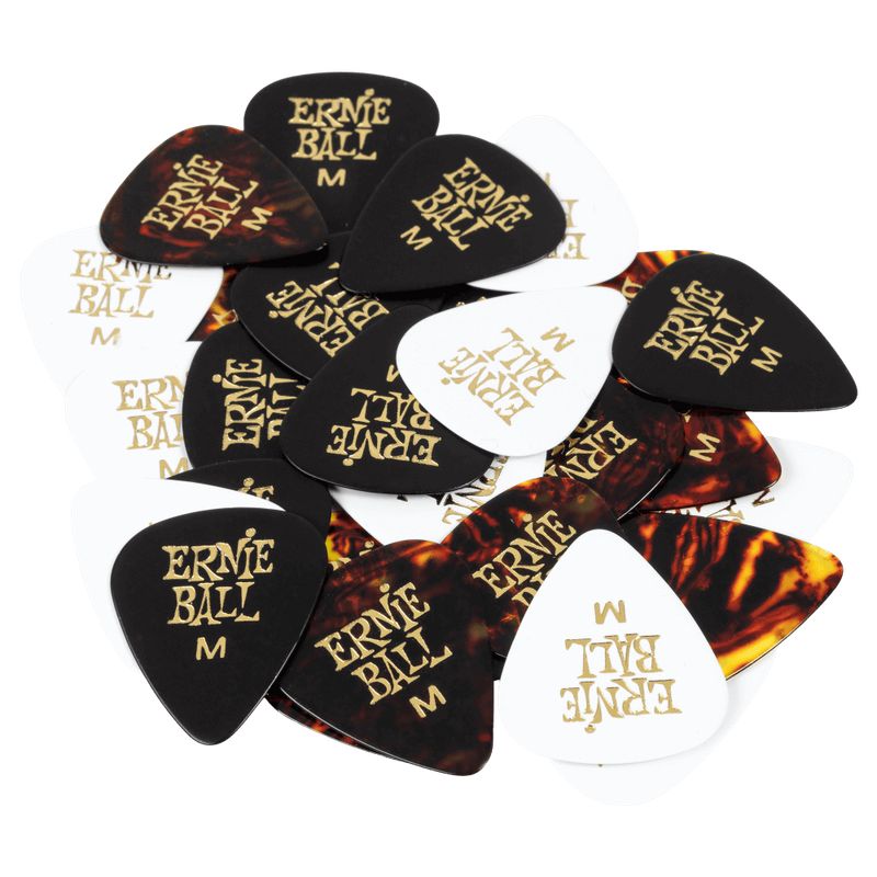ERNIE BALL - Uñetas Medium Cellulose 12-pack