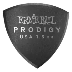 ERNIE BALL - 1.5 mm Black Large Shield Prodigy Picks 6-pack