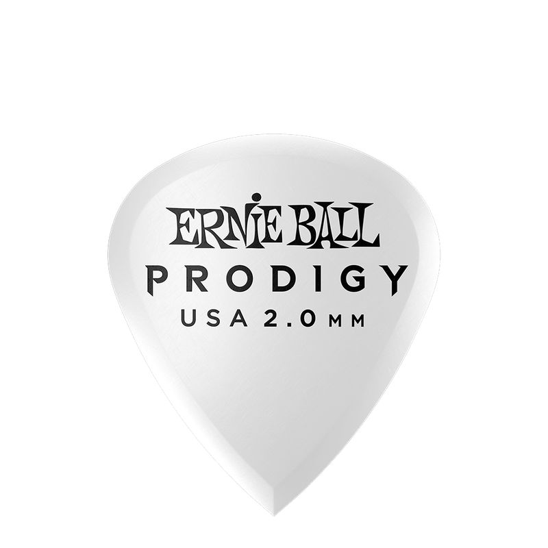 ERNIE BALL - 2.0 mm White Mini Prodigy Picks 6-pack