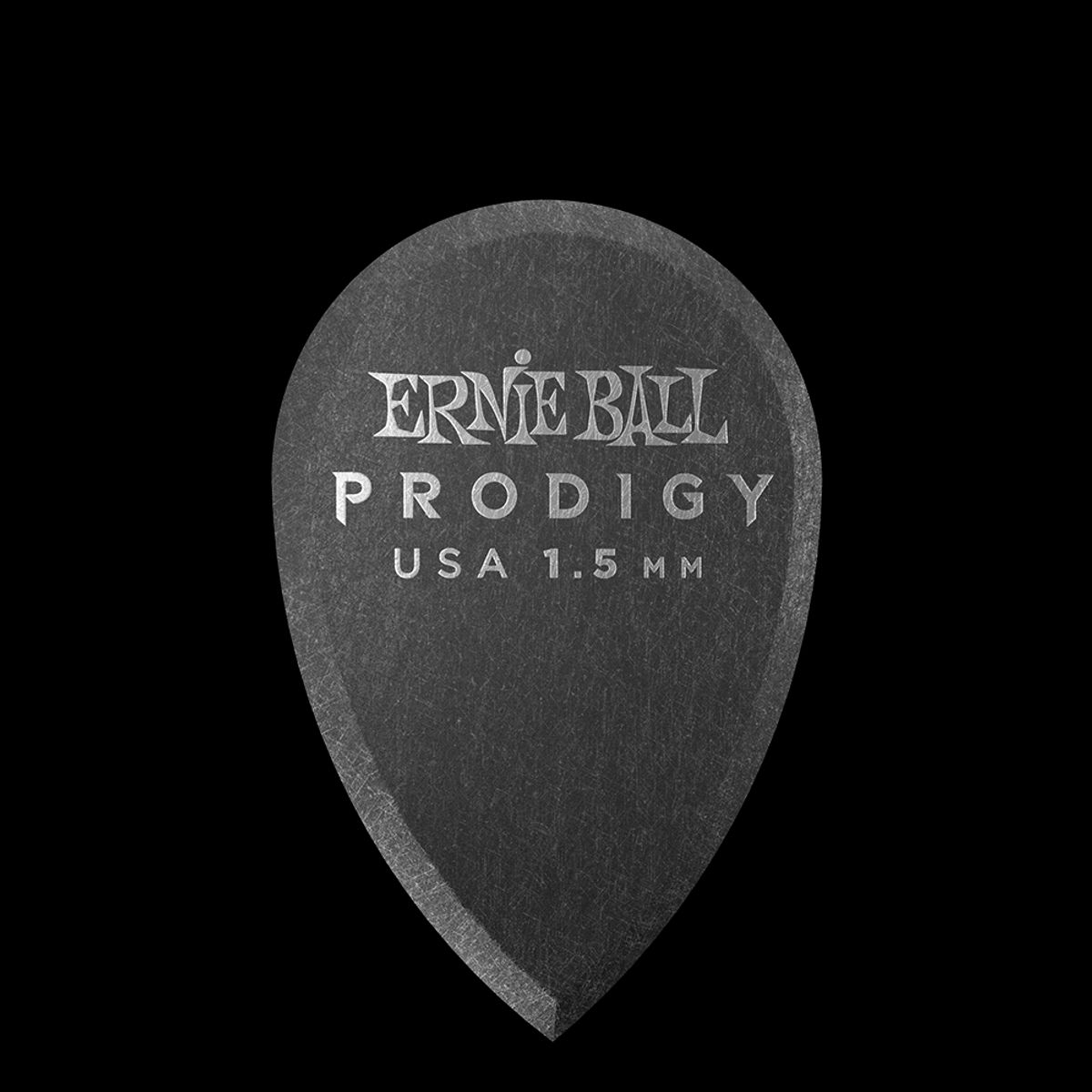 ERNIE BALL - 1.5 mm Black Teardrop Prodigy Picks 6-pack