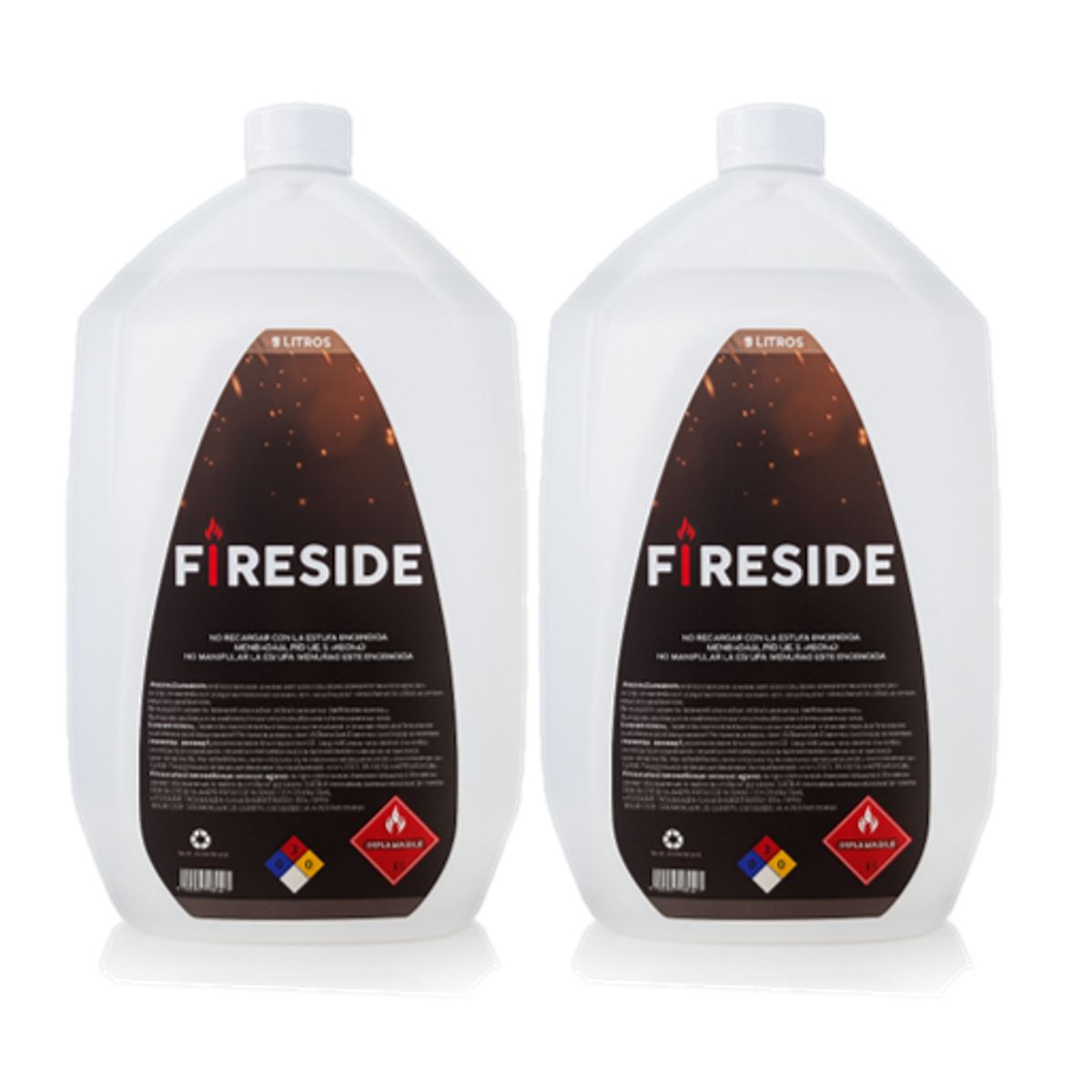 FUZE CLEAN - Bioetanol / Etanol  para estufas y calefactores pack 10 litros