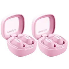 LENOVO - Set de 2 audífonos Bluetooth XT62 - Rosa