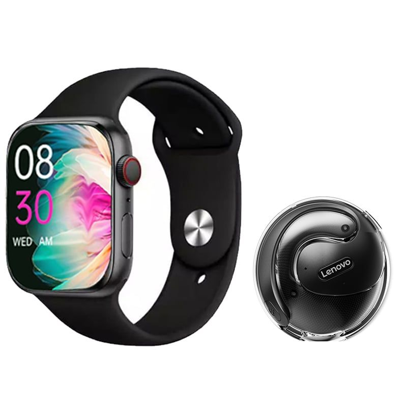 LENOVO - Audífonos Lenovo X15 PRO- Negro y Toumi S9 Pro-B Reloj inteligente