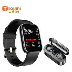 BRO TOUMI - Toumi f9 audifonos bluetooth y toumi watch reloj inteligente