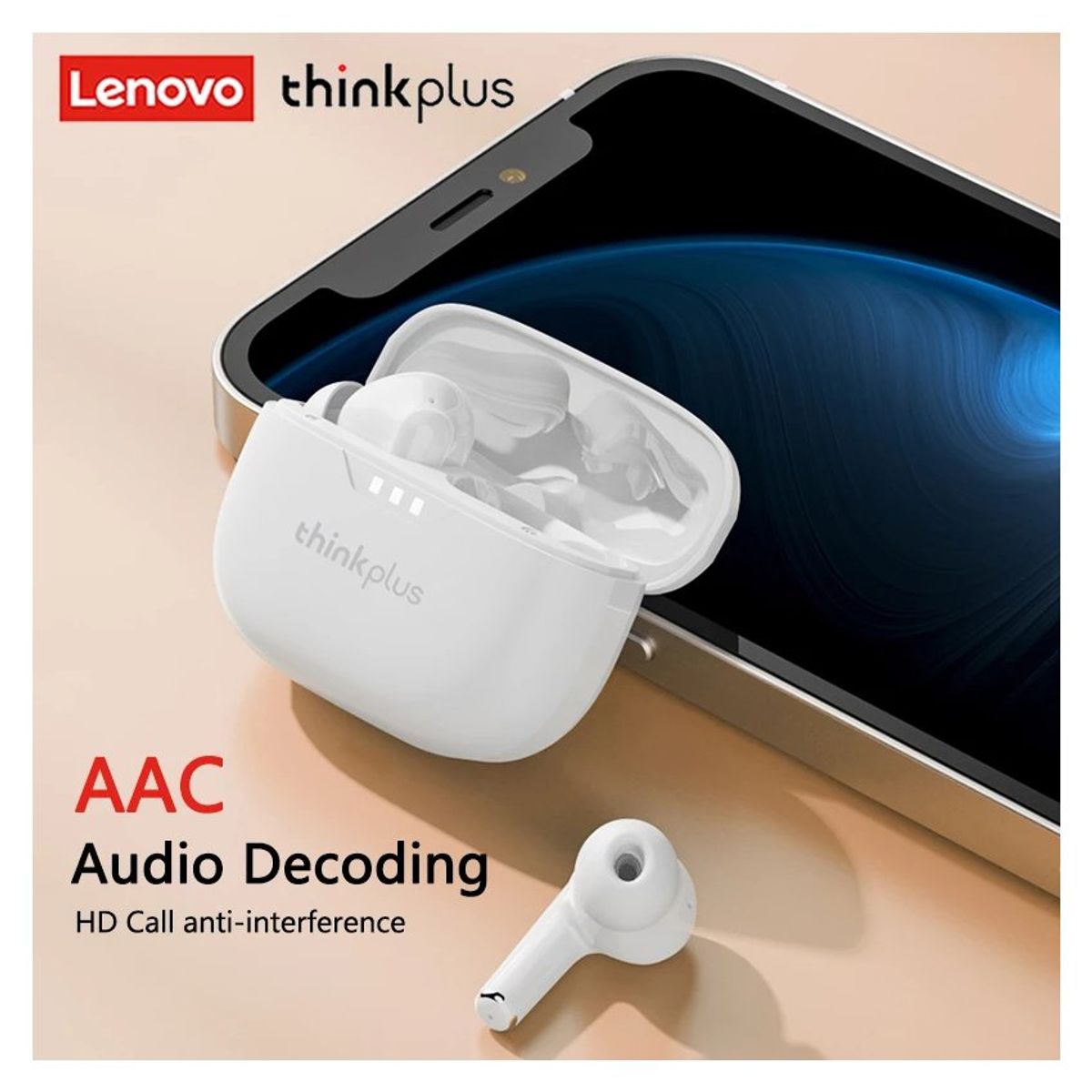 LENOVO - Audífonos Lenovo LP3 Pro - Blanco