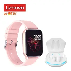 LENOVO - GM2 Pro DE Tws Bluetooth 5.3 y Toumi Watch 2 Max-Blanco