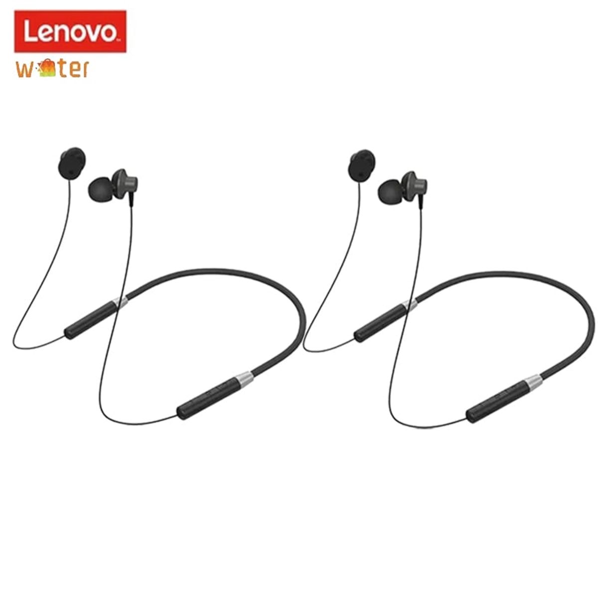 LENOVO - Set 2 Audífonos Lenovo HE05 - Negro