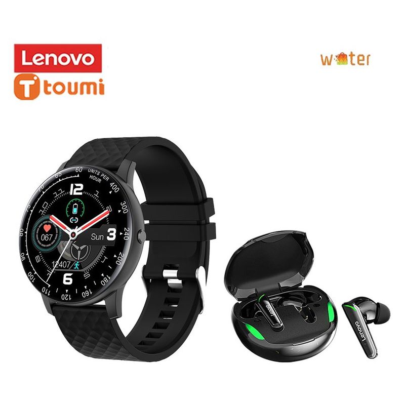LENOVO - Lenovo XT92 DE Gaming Tws-Negro y Toumi watch GT-X Reloj