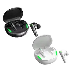 LENOVO - Set de 2 audífonos inalámbricos gaming TWS XT92-Negro + Blanco