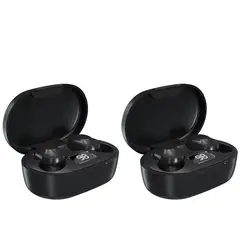 LENOVO - Set de 2 audífonos XT91 TWS Bluetooth - Negro