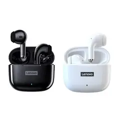 LENOVO - Set de 2 audífonos LP40 Pro TWS - Negro y Blanco
