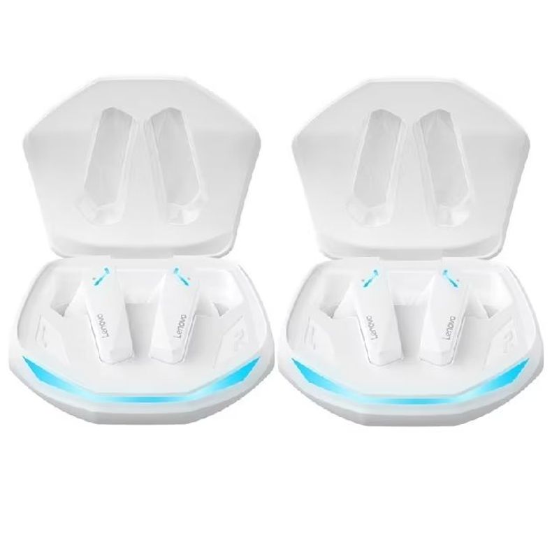 LENOVO - Set de 2 audífonos Lenovo GM2 Pro Bluetooth 5.3 - Blanco