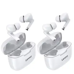 LENOVO - Set de 2 audífonos XT90 TWS Bluetooth - Blanco