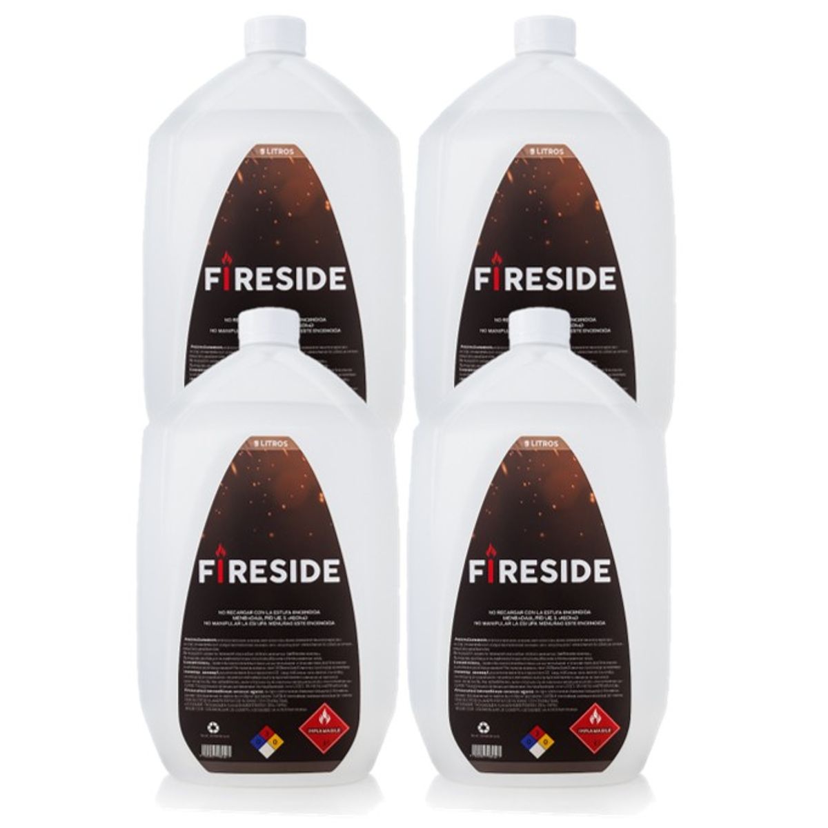 FUZE CLEAN - Bioetanol / Etanol  para estufas y calefactores PACK 20 LITROS