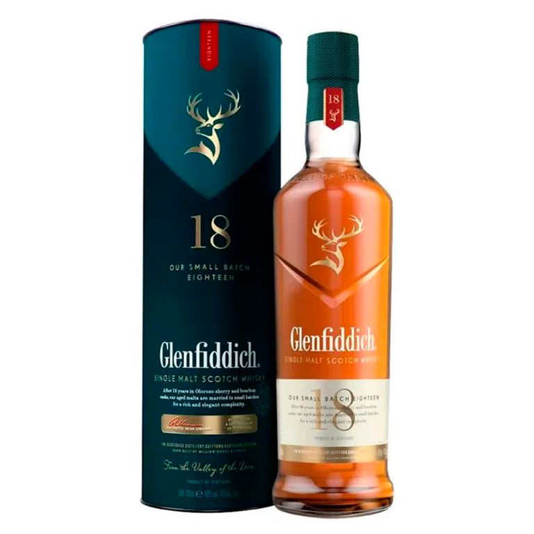 Whisky Single Malt 18 Anos 750cc