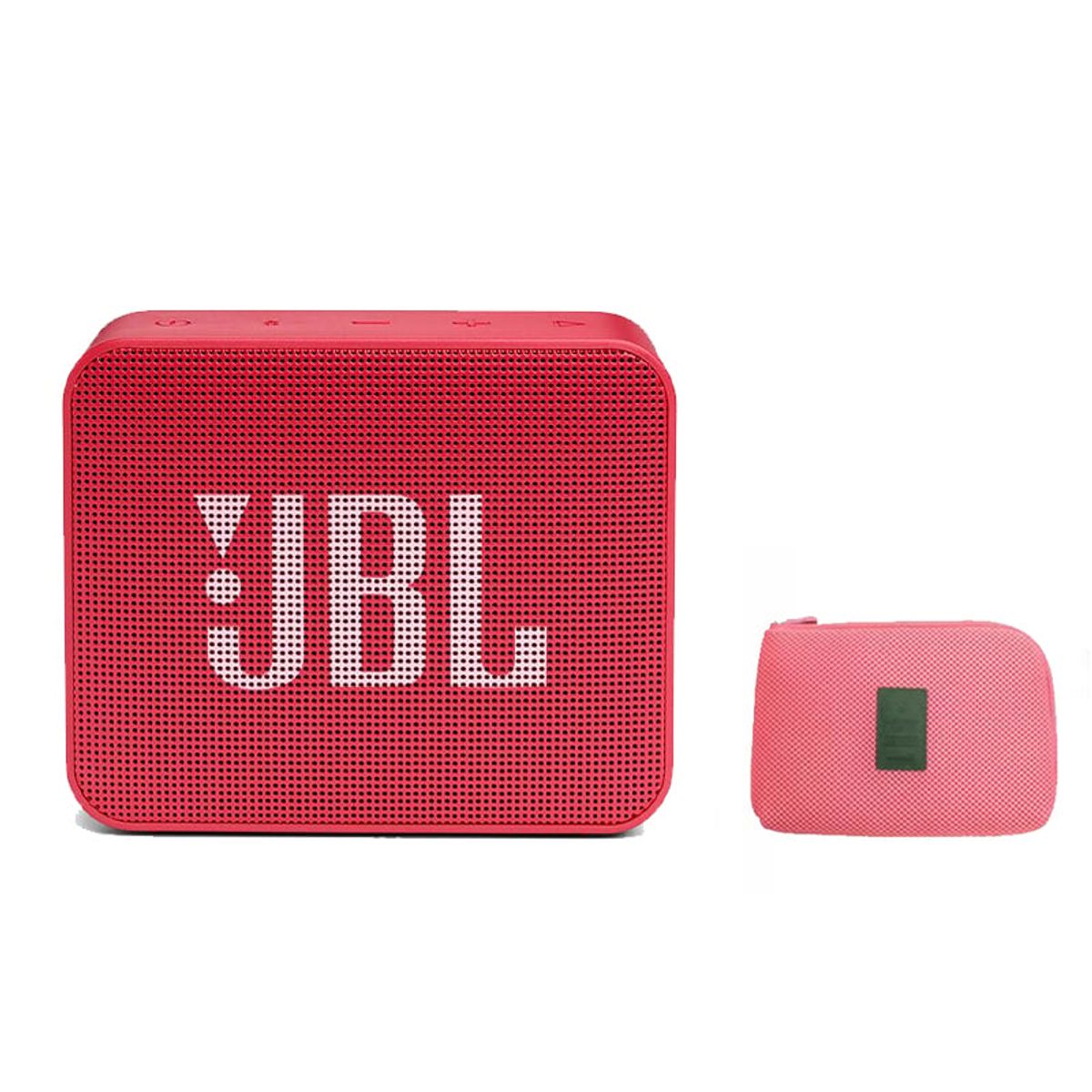 JBL - Parlante Bluetooth Portatil JBL GO ESSENTIAL Rojo Funda protectora