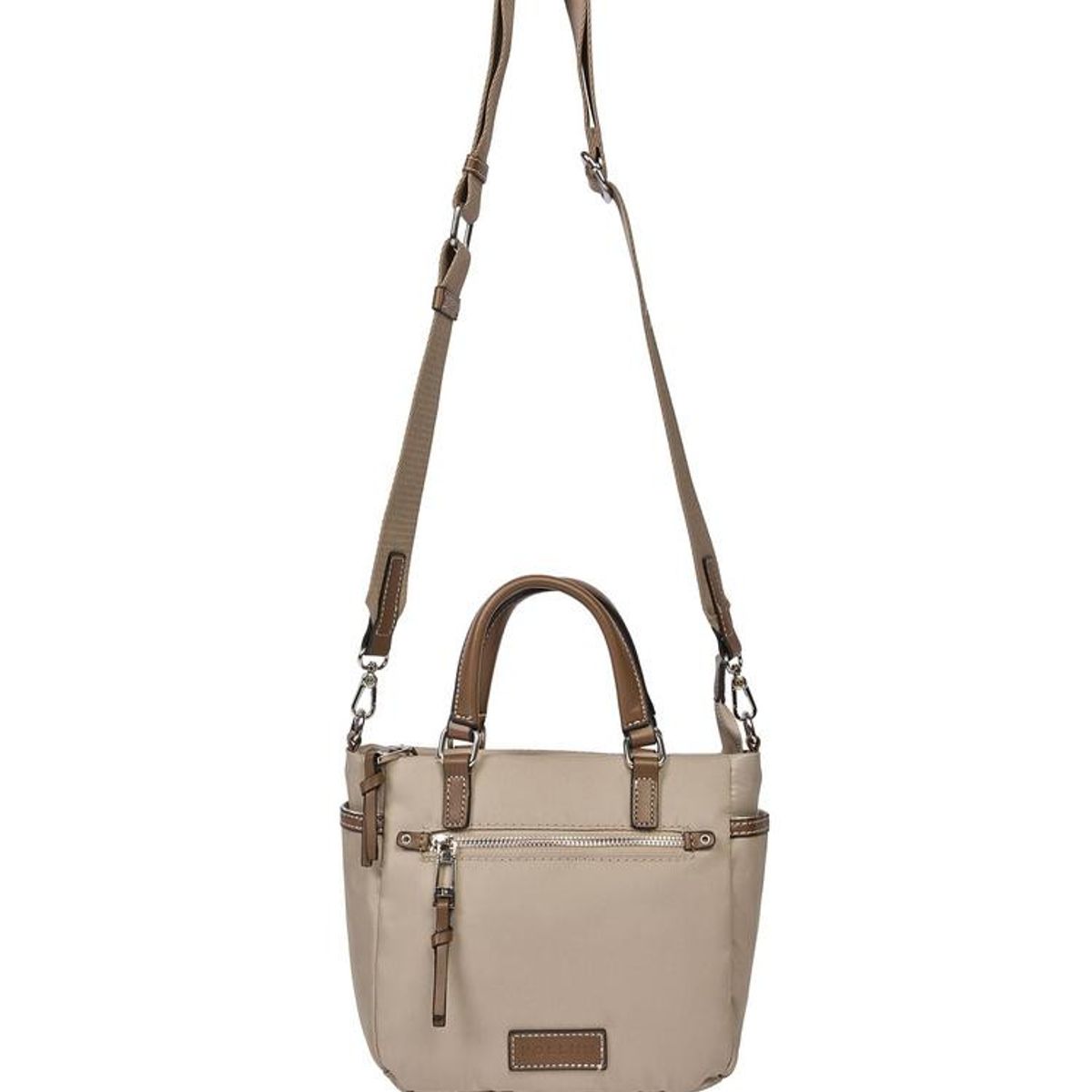 POLLINI - Bandolera Casual Mujer Beige Pollini
