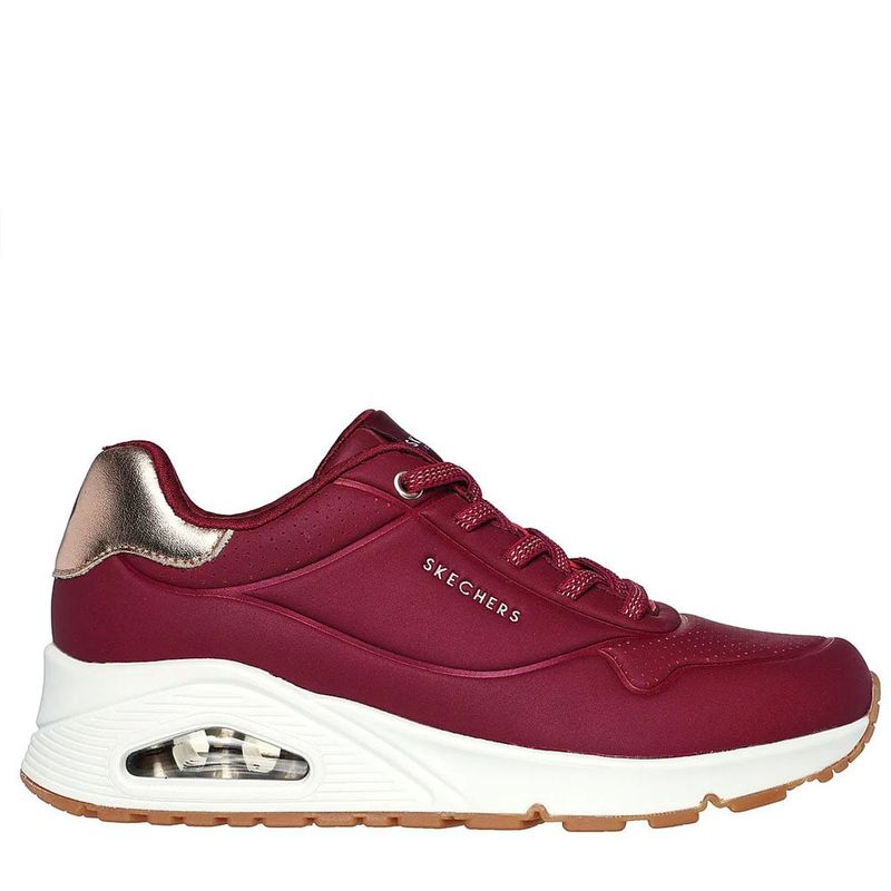SKECHERS - Zapatillas Urbanas Skechers Mujer Uno - Shimmer Away 155196-BURG