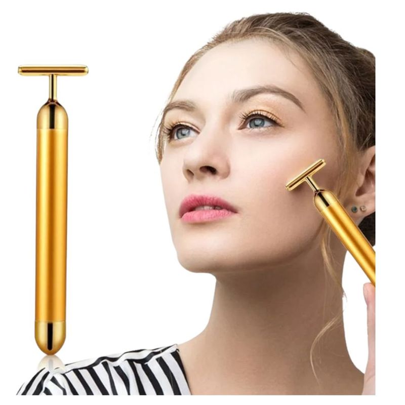 INVENCIBLE - BARRA MASAJEADORA FACIAL MICRO VIBRACION AC50