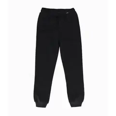 BLACK AND BLUE - Pantalón de buzo niño jogger negro