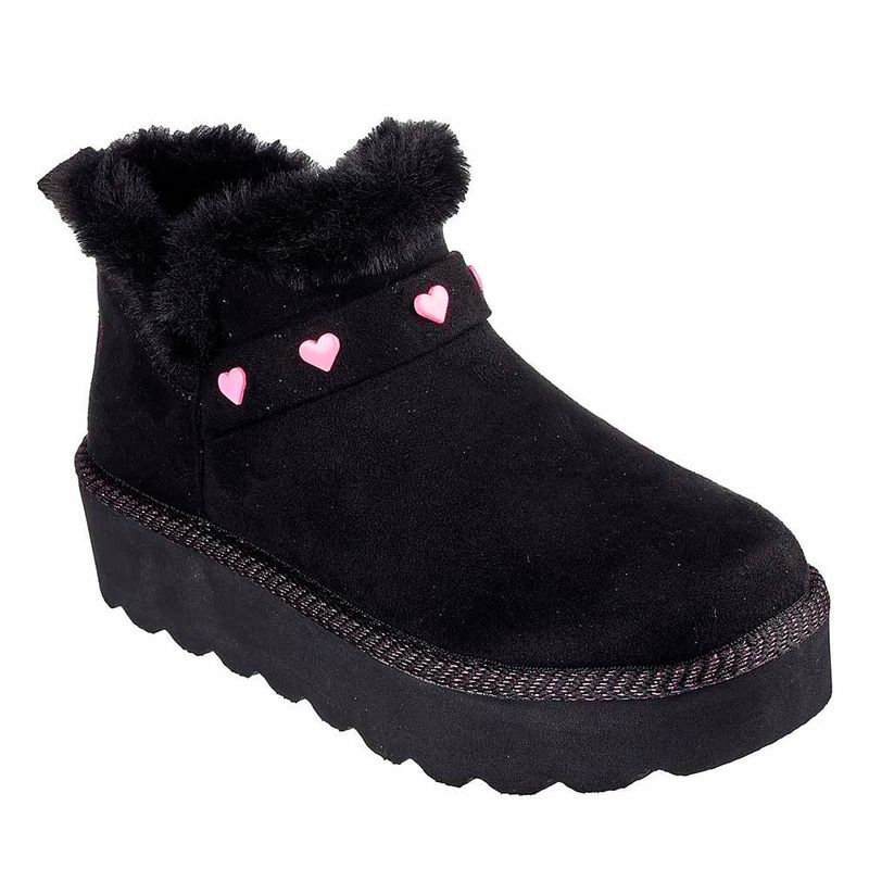 SKECHERS Botas Niña Skechers Glamslam Hi Negro 303447LBLK