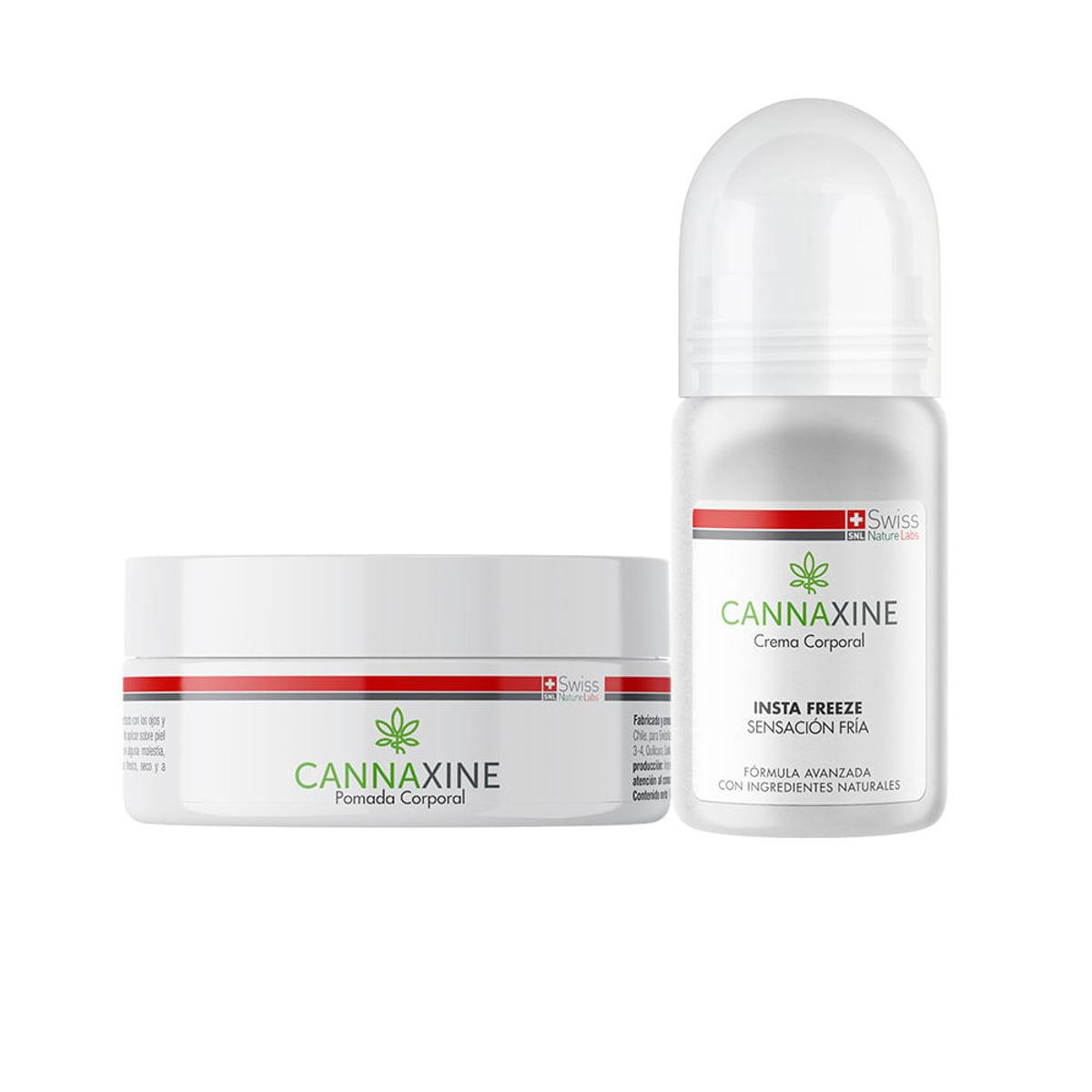 CANNAXINE - KIT Cannaxine Pomada - 1 Unidades + Cannaxine Roll On