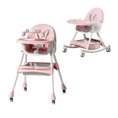 ALPHA - Silla Comer Mecedora 2 En 1 Bebe Reclinable Safe Baby