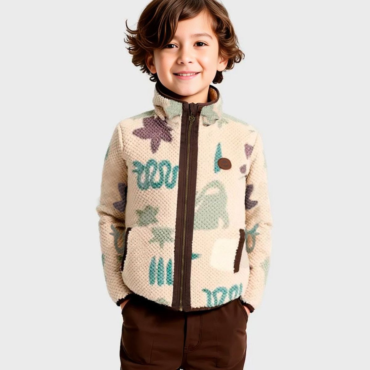 GNOMO - Short Fleece Eco Grimiti Kids Gnomo