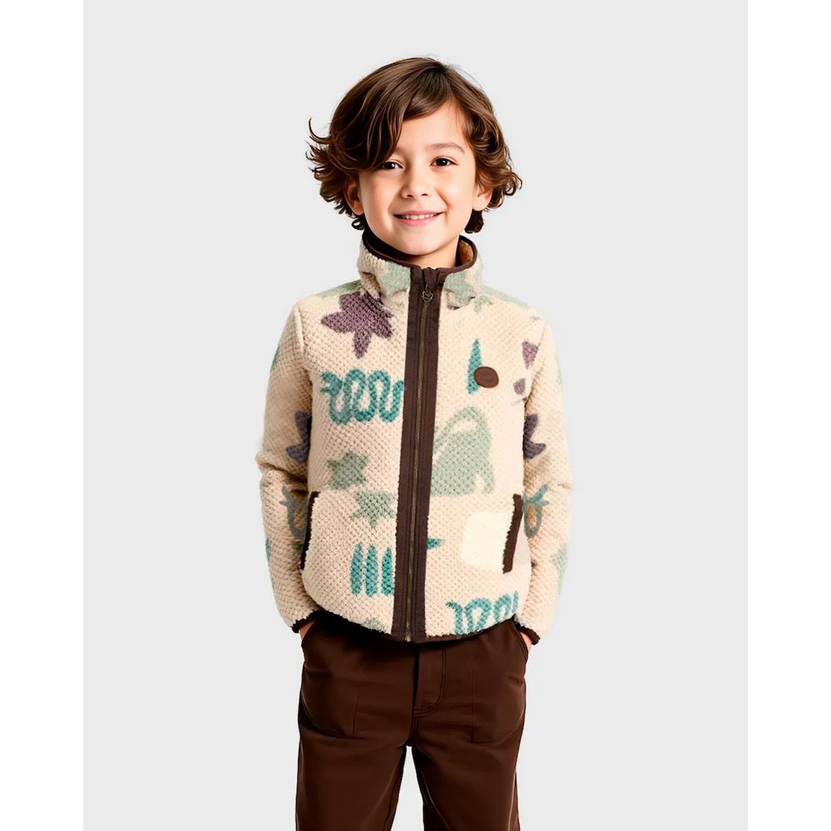 GNOMO - Short Fleece Eco Grimiti Kids Gnomo