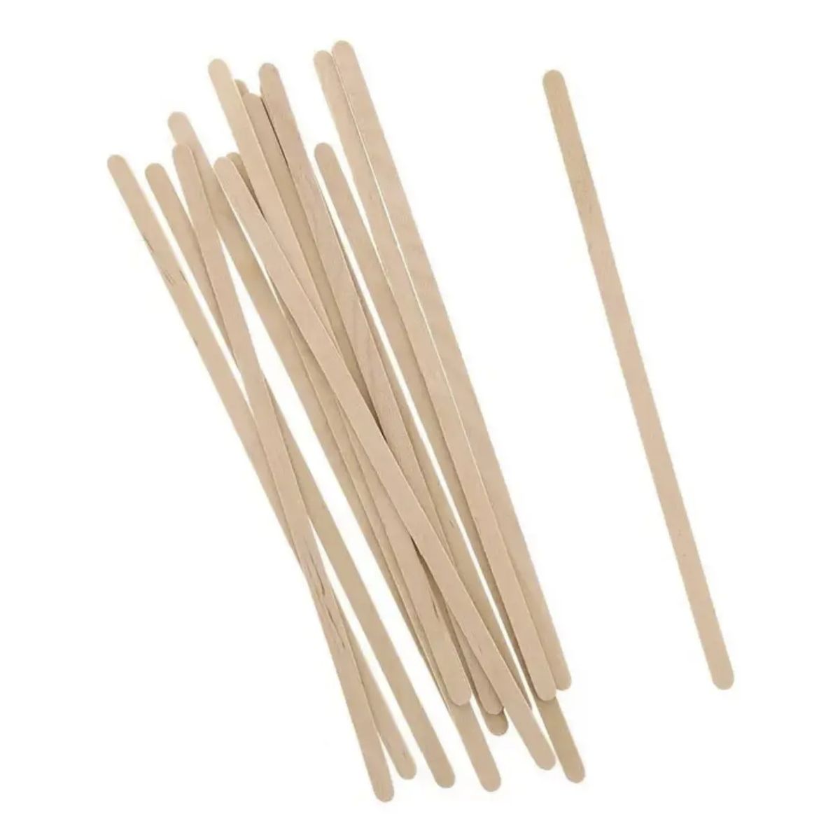 GENERICO - Revolvedor De Madera 14cm Para Café Té Chocolate Fsc 1000u