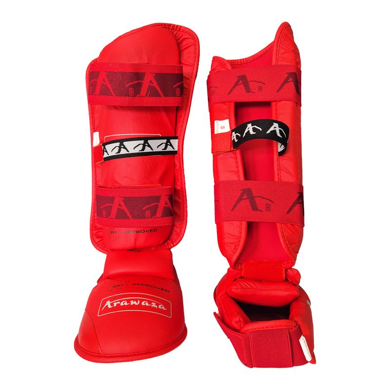 ARAWAZA - CANILLERA KARATE XL ARAWAZA ROJO